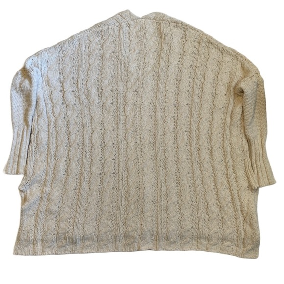 Free People Oversized Cream Sweater - Women’s Size XS - Picture 2 of 7